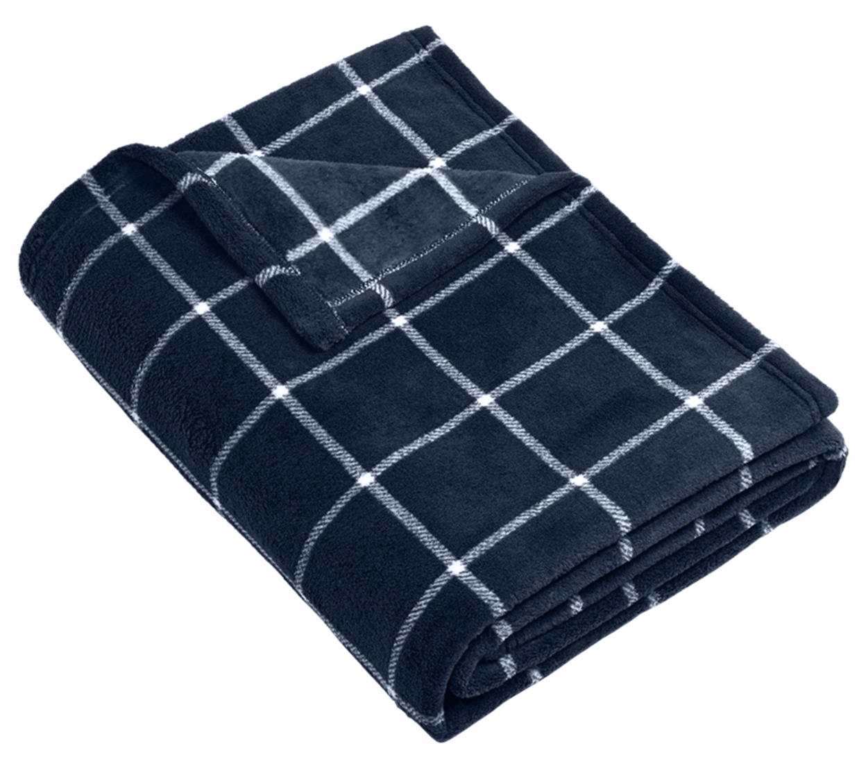 River Blue Navy/ Marshmallow Check