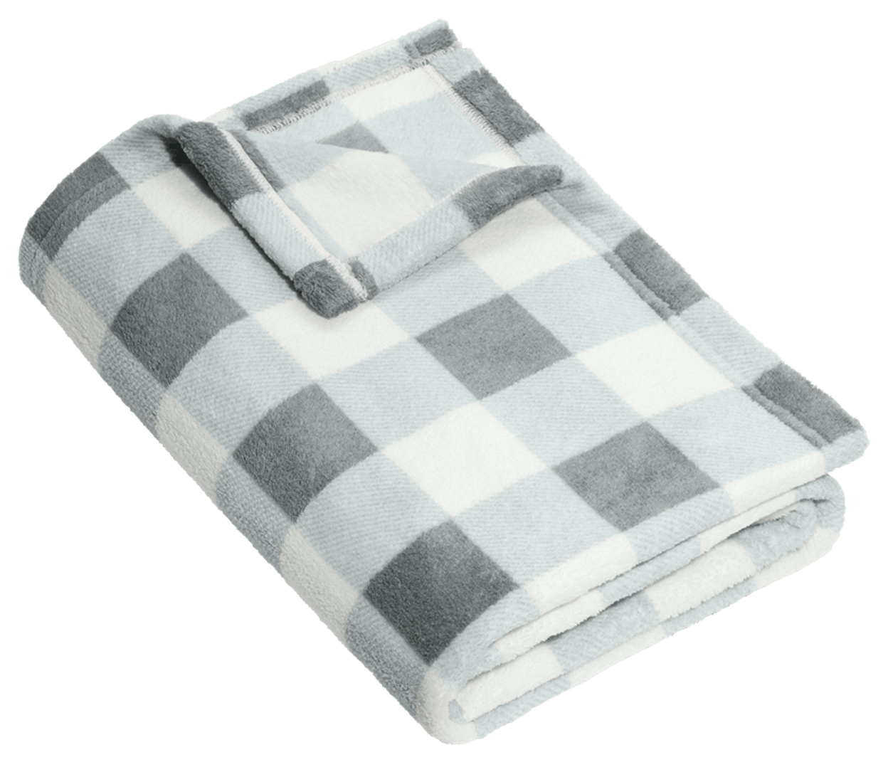 Marshmallow/ Monument Grey Check