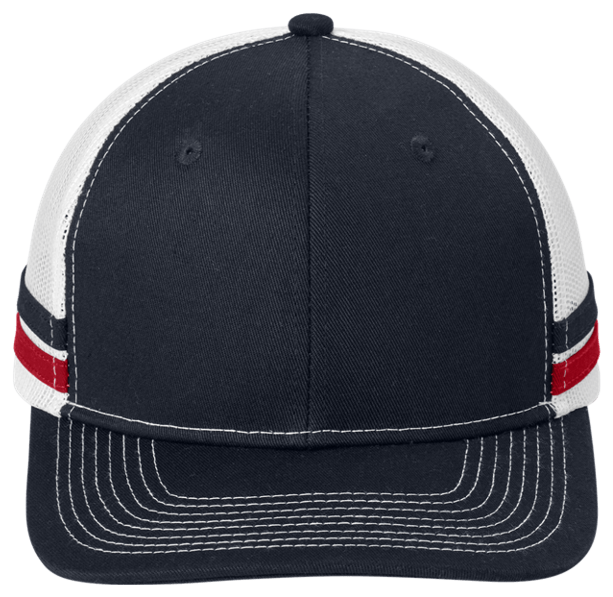 Rich Navy/ Flame Red/ White