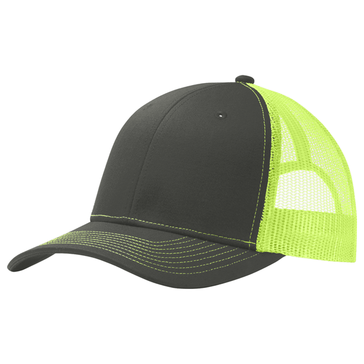 Grey Steel/ Neon Yellow
