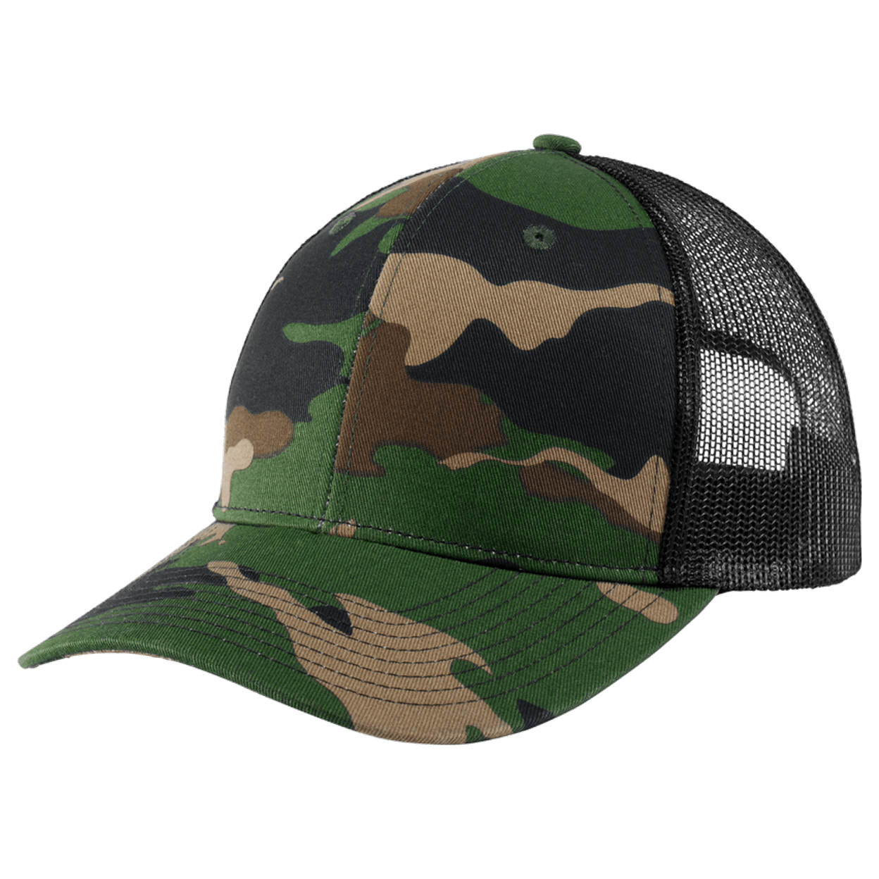 Woodland Camo/ Black