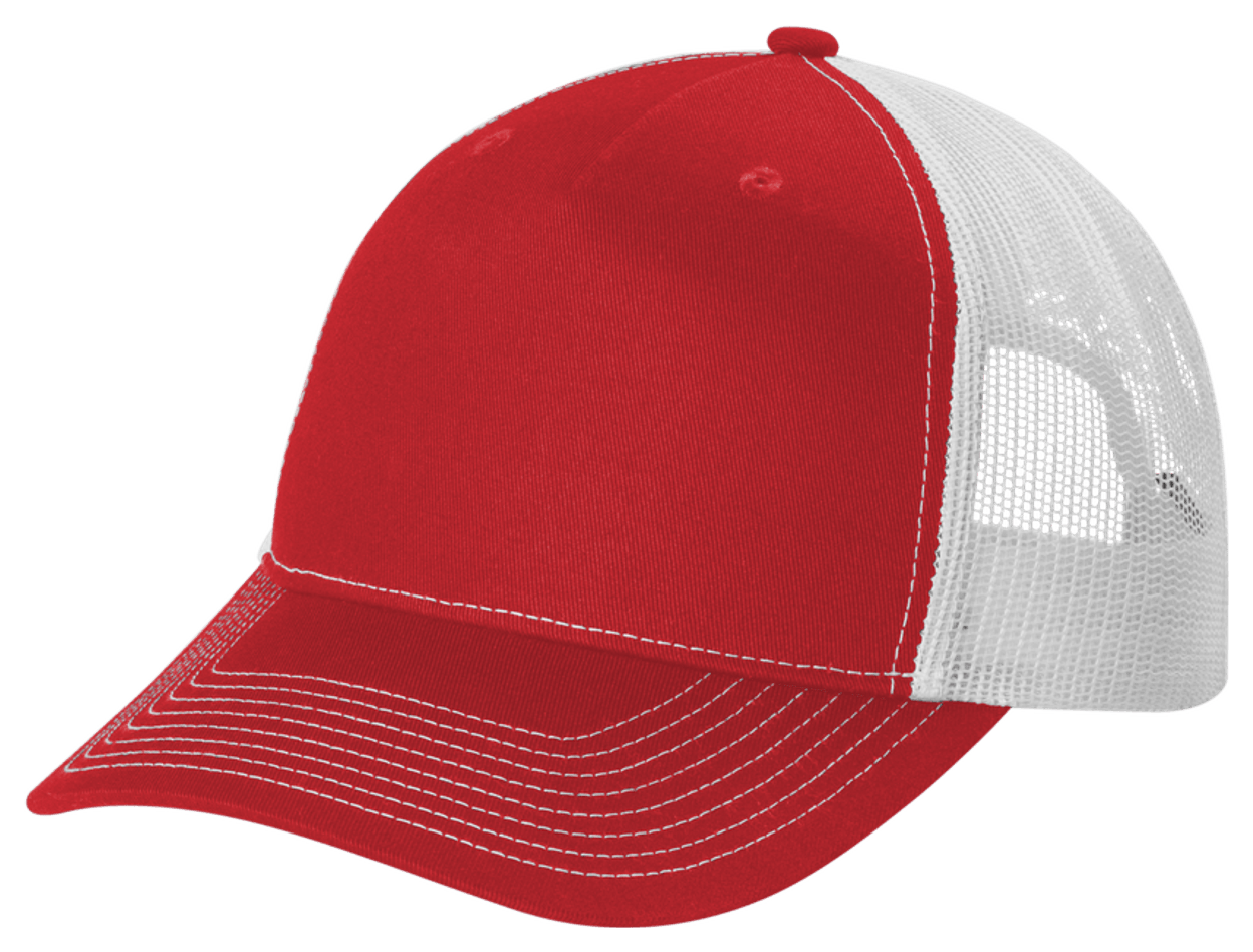 Flame Red/ White