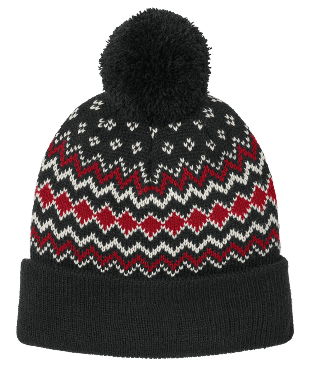 Deep Black/ Rich Red/ Marshmallow