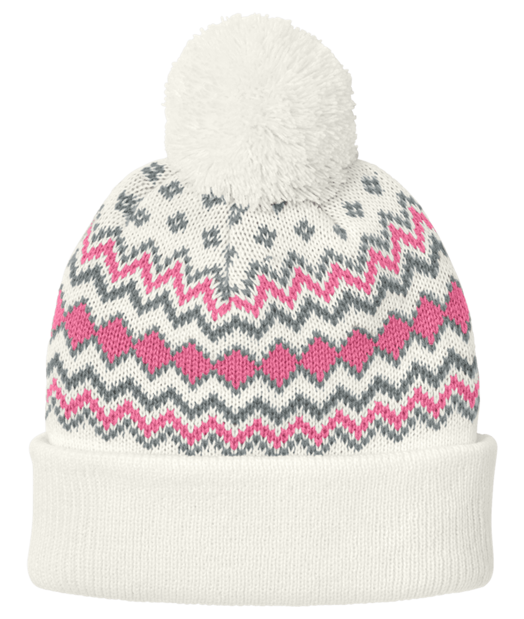 Marshmallow/ Awareness Pink/ Gusty Grey