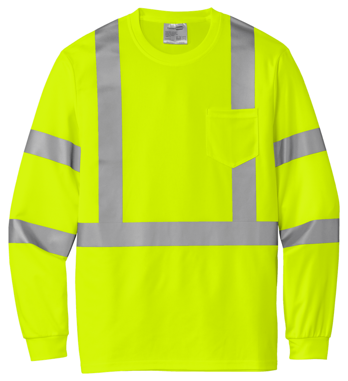 CornerStone ANSI 107 Class 3 Mesh Long Sleeve Tee
