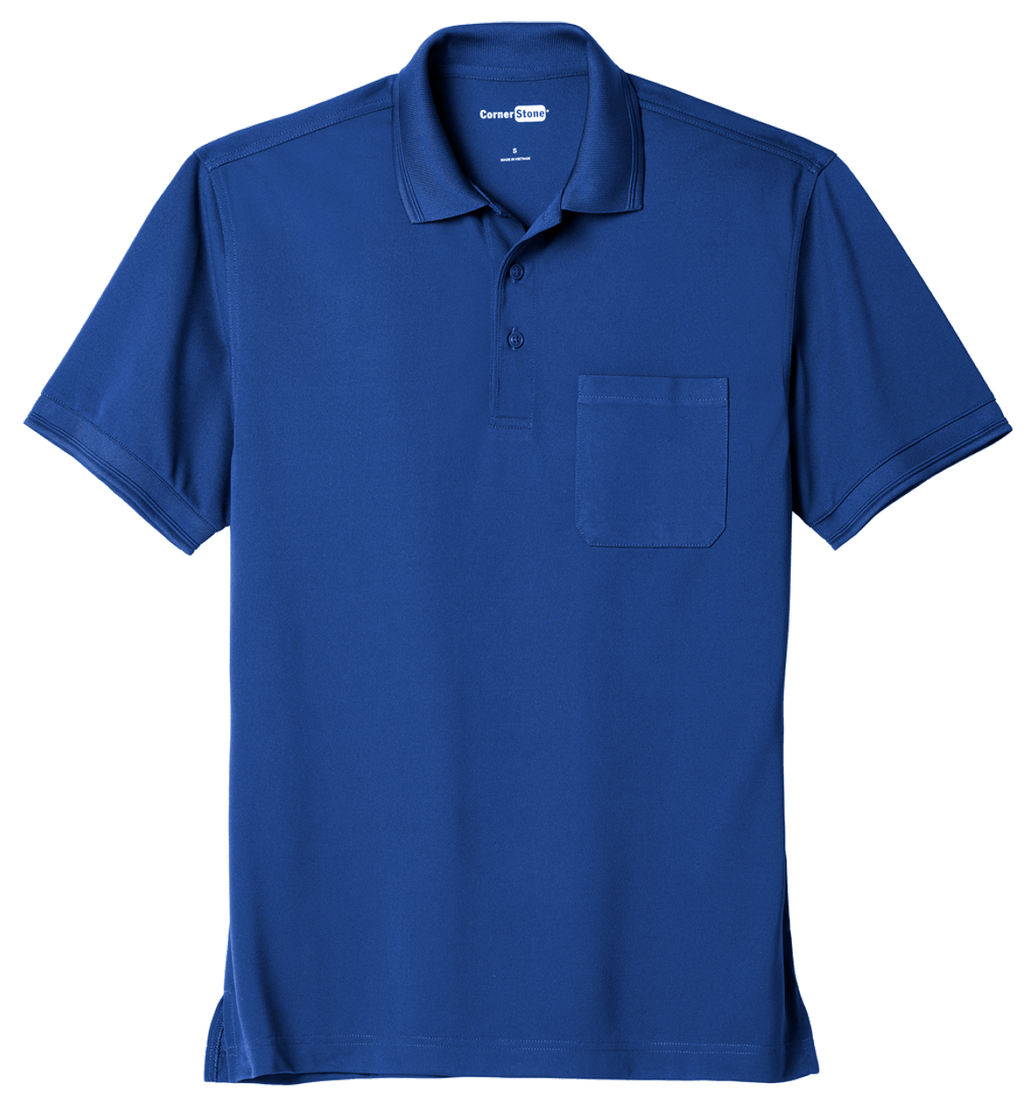 CornerStone Industrial Snag-Proof Pique Pocket Polo