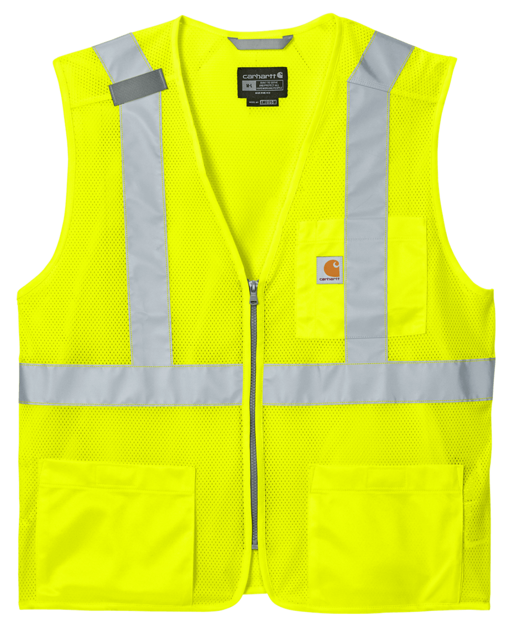 Carhartt ANSI Class 2 Mesh Zip-Front Vest
