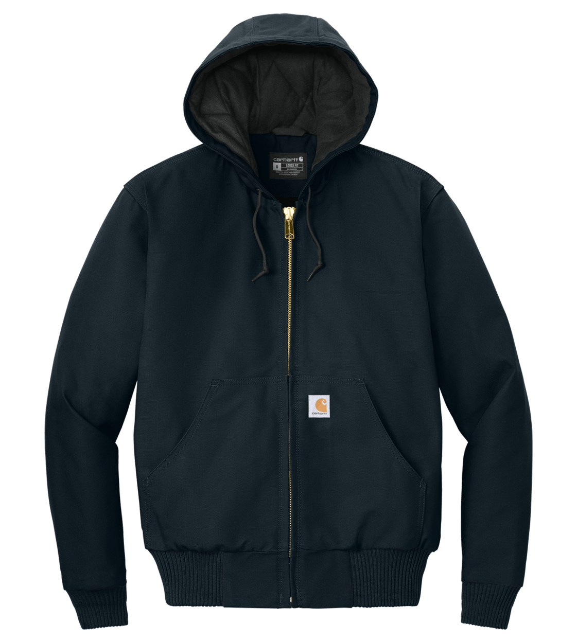 Carhartt Quilted-Flanne-Lined Duck Active Jac