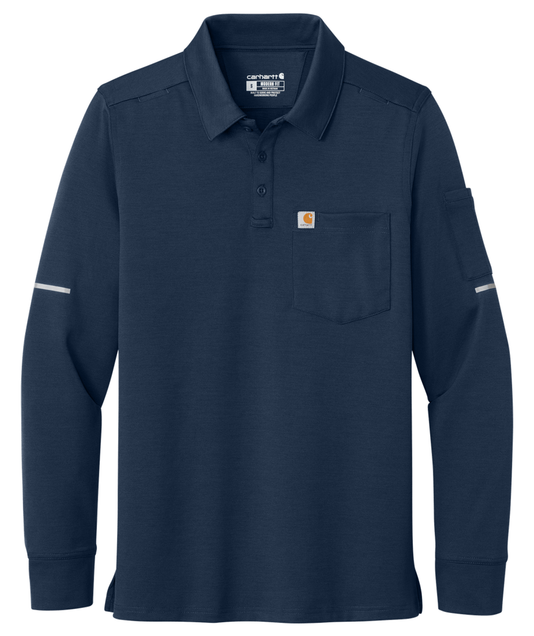 Carhartt FLD & RSCU Long Sleeve Polo