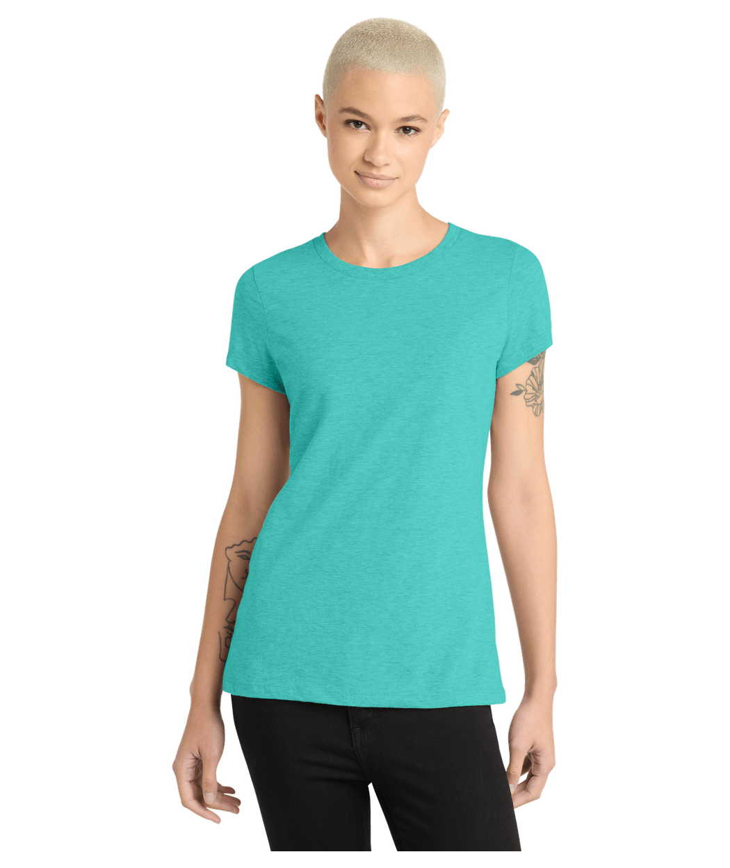 District Women's Perfect Blend CVC Tee