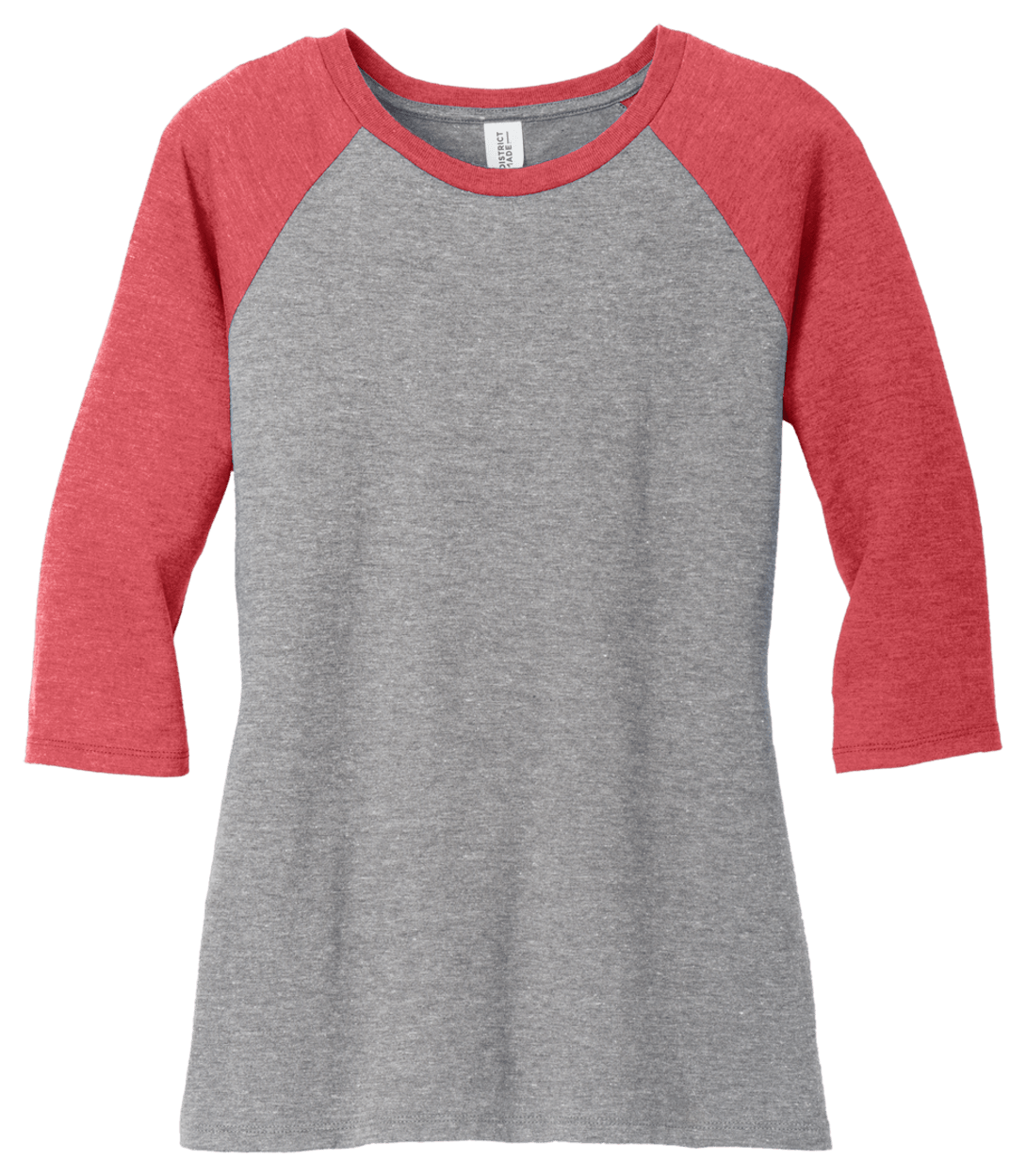 District Women's Perfect Tri 3/4-Sleeve Raglan