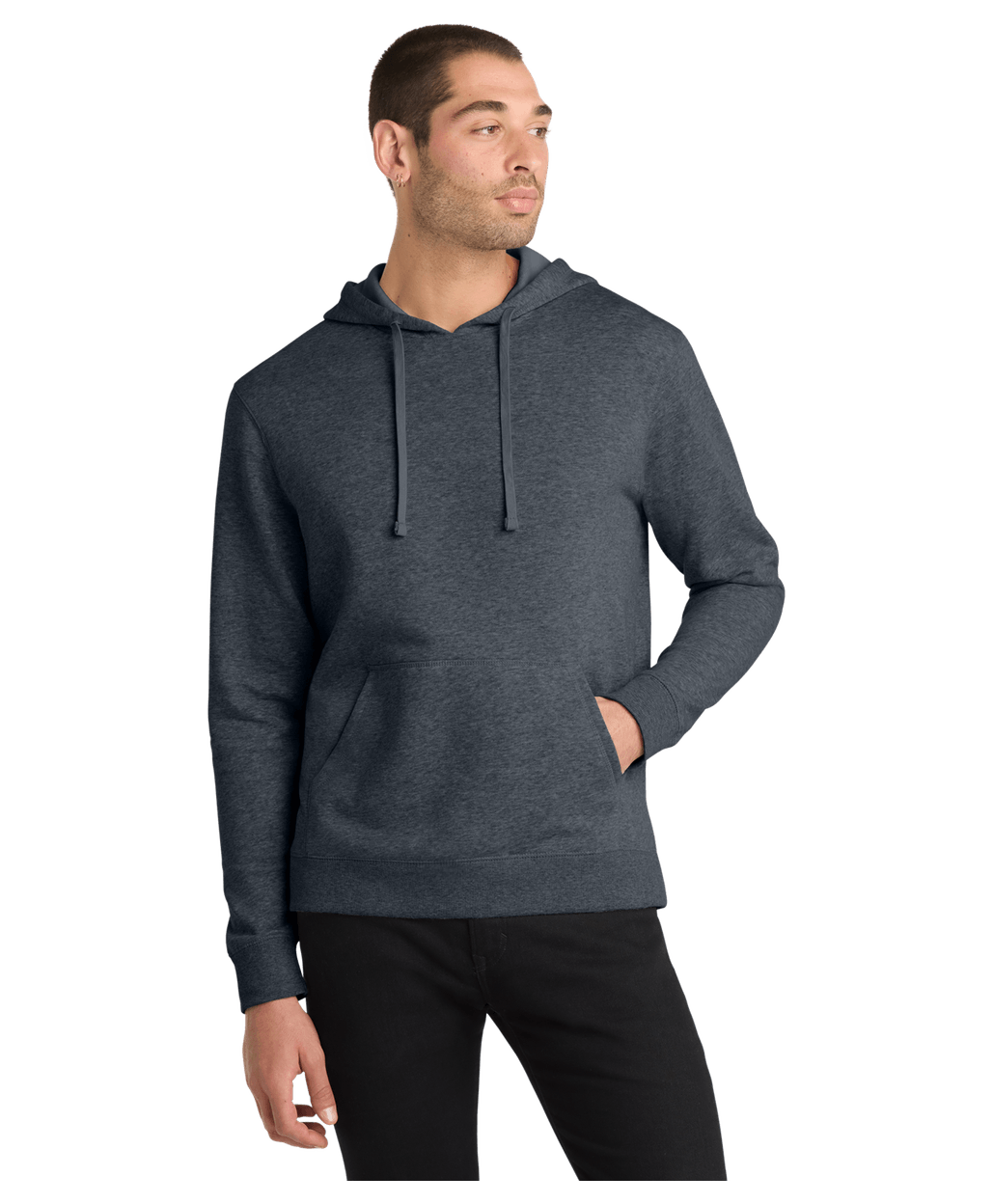 Heathered Navy