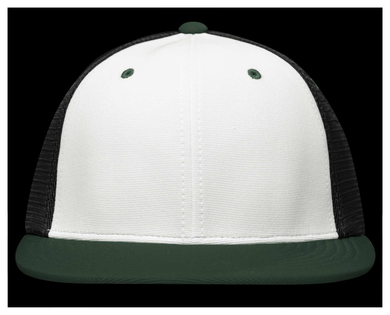WHITE/BLACK/DARK GREEN