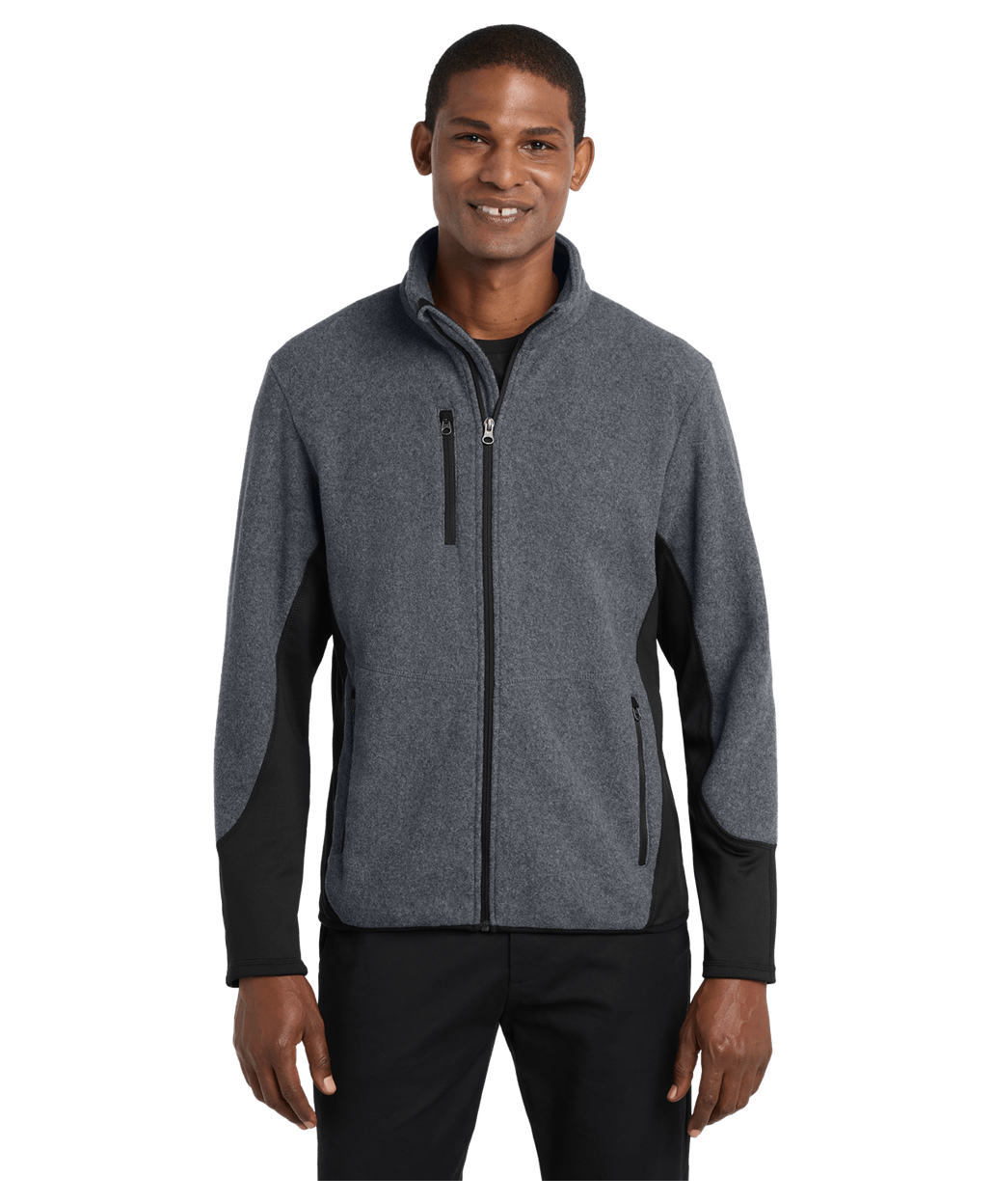 Charcoal Heather/ Black