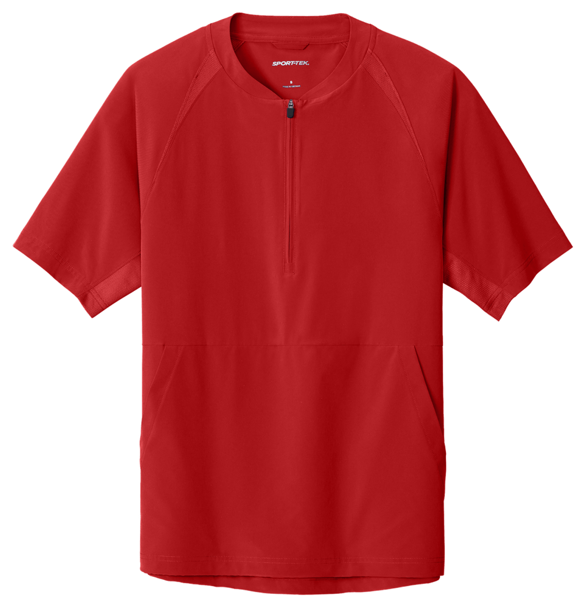 Sport-Tek Repeat 1/2-Zip Short Sleeve Jacket