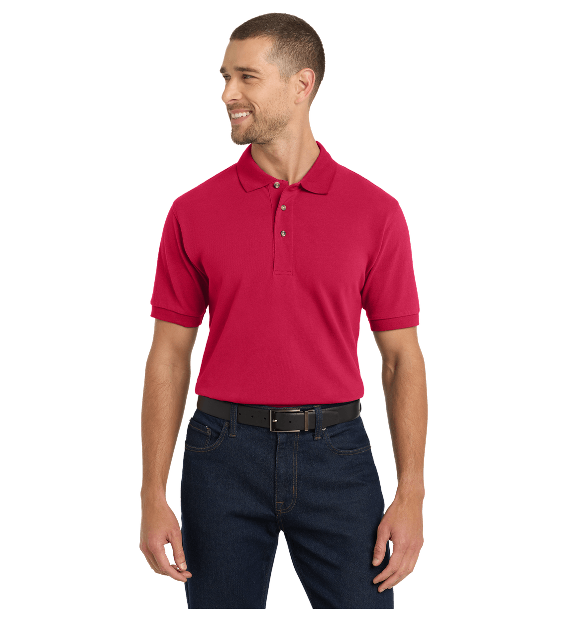 Port Authority Heavyweight Cotton Pique Polo