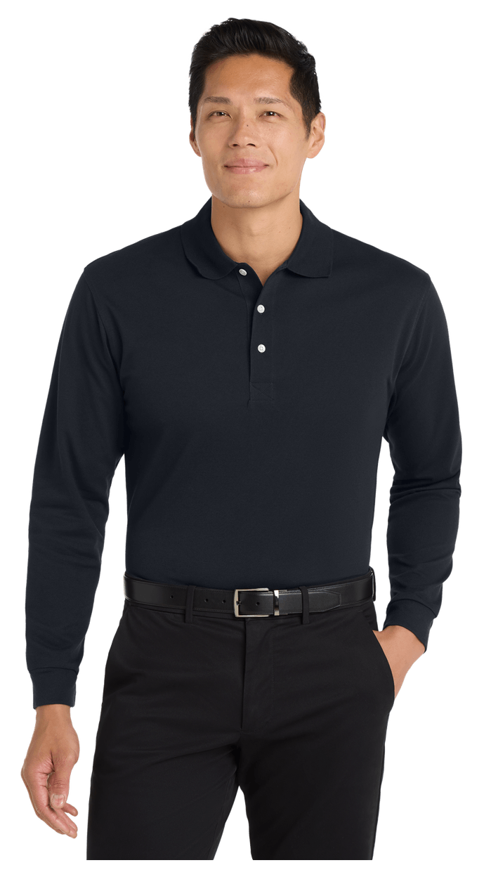 Port Authority Rapid Dry Long Sleeve Polo