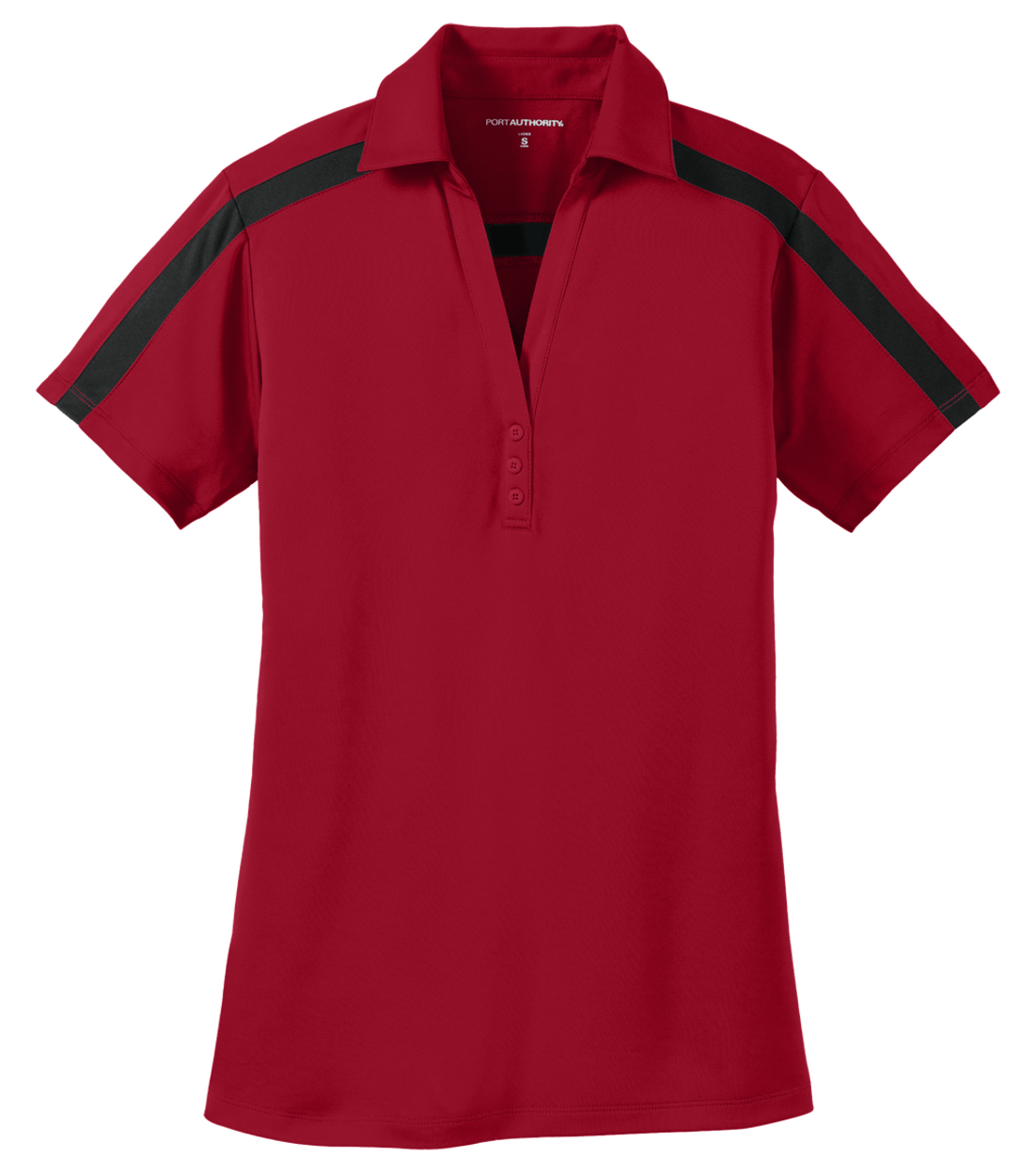 Port Authority Women's Silk Touch Performance Colorblock Stripe Polo
