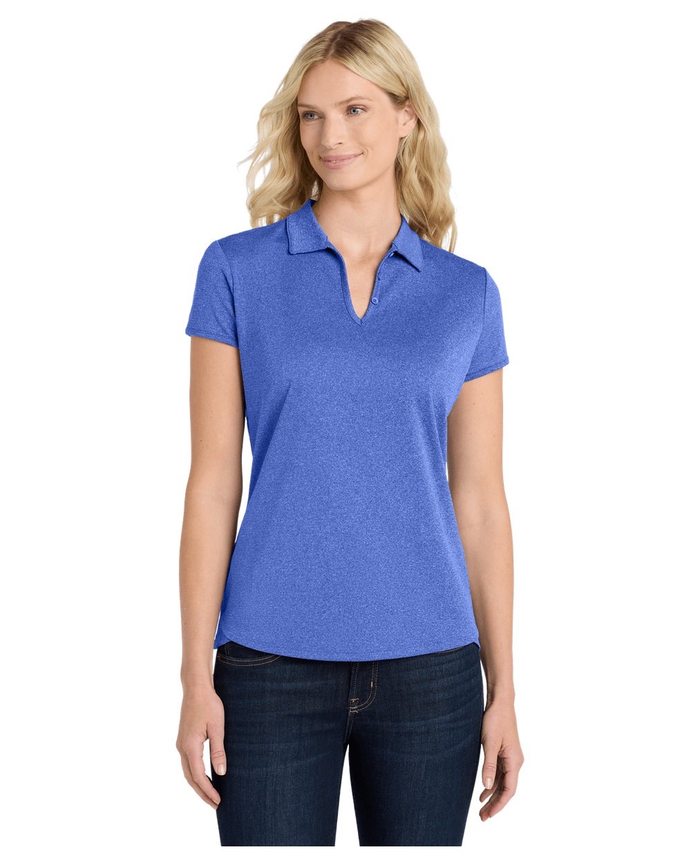 Port Authority Women's Trace Heather Polo