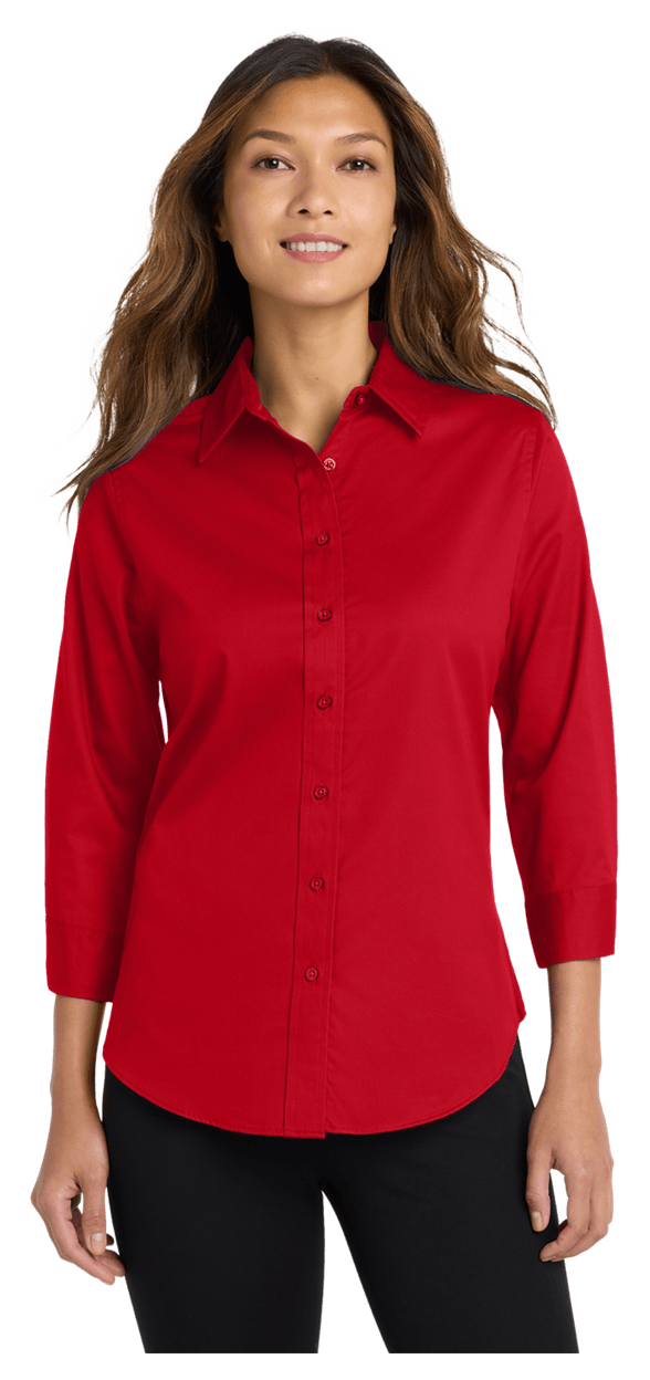 Port Authority Women's 3/4-Sleeve Easy Care Shirt