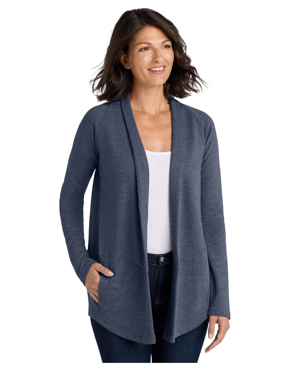 Estate Blue Heather Charcoal Heather