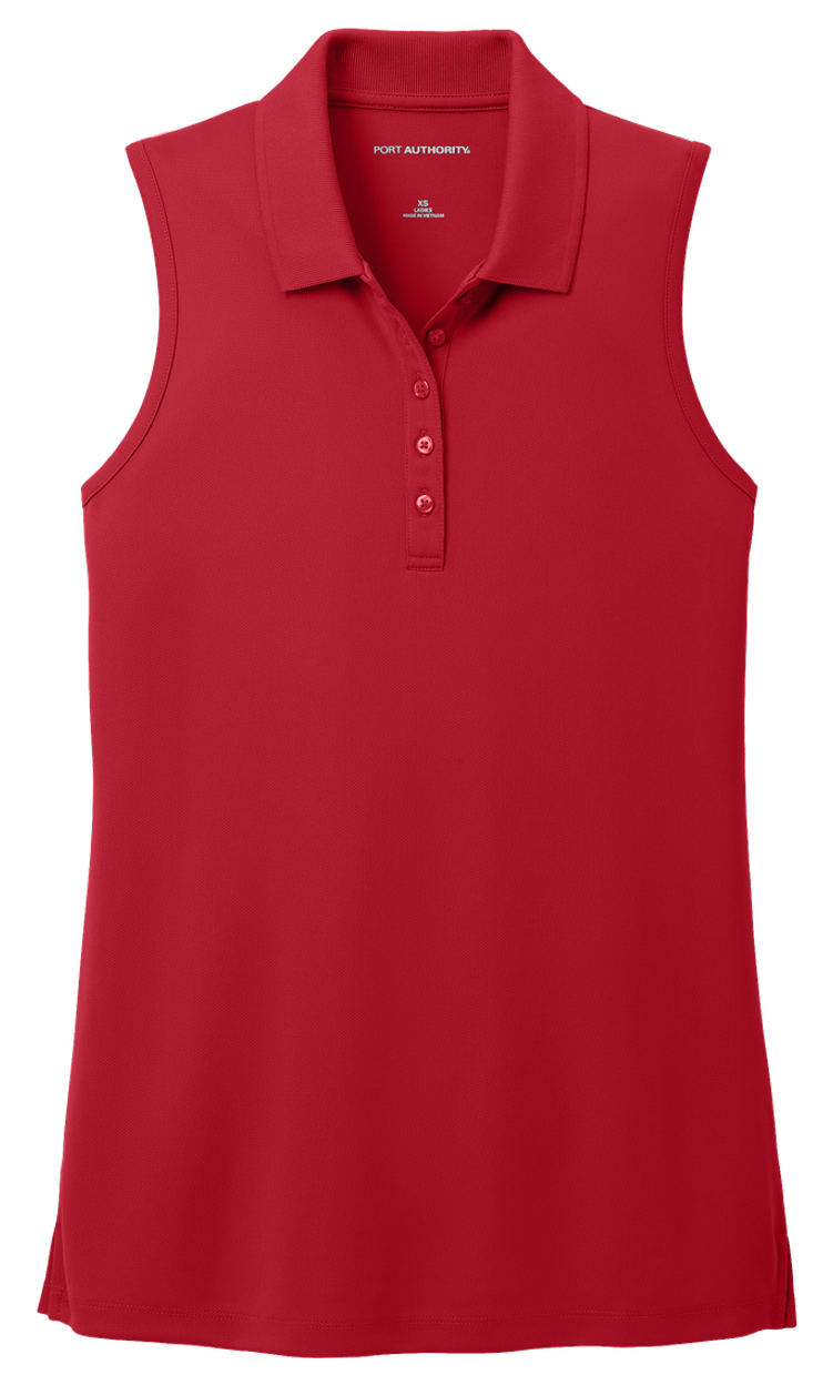 Port Authority Women's Dry Zone UV Micro-Mesh Sleeveless Polo