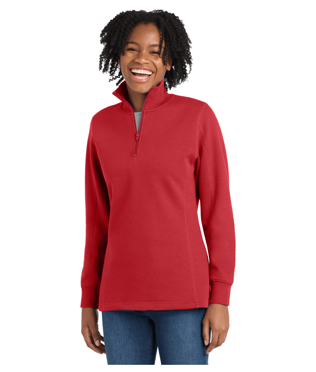 Sport-Tek Women's 1/4-Zip Sweatshirt