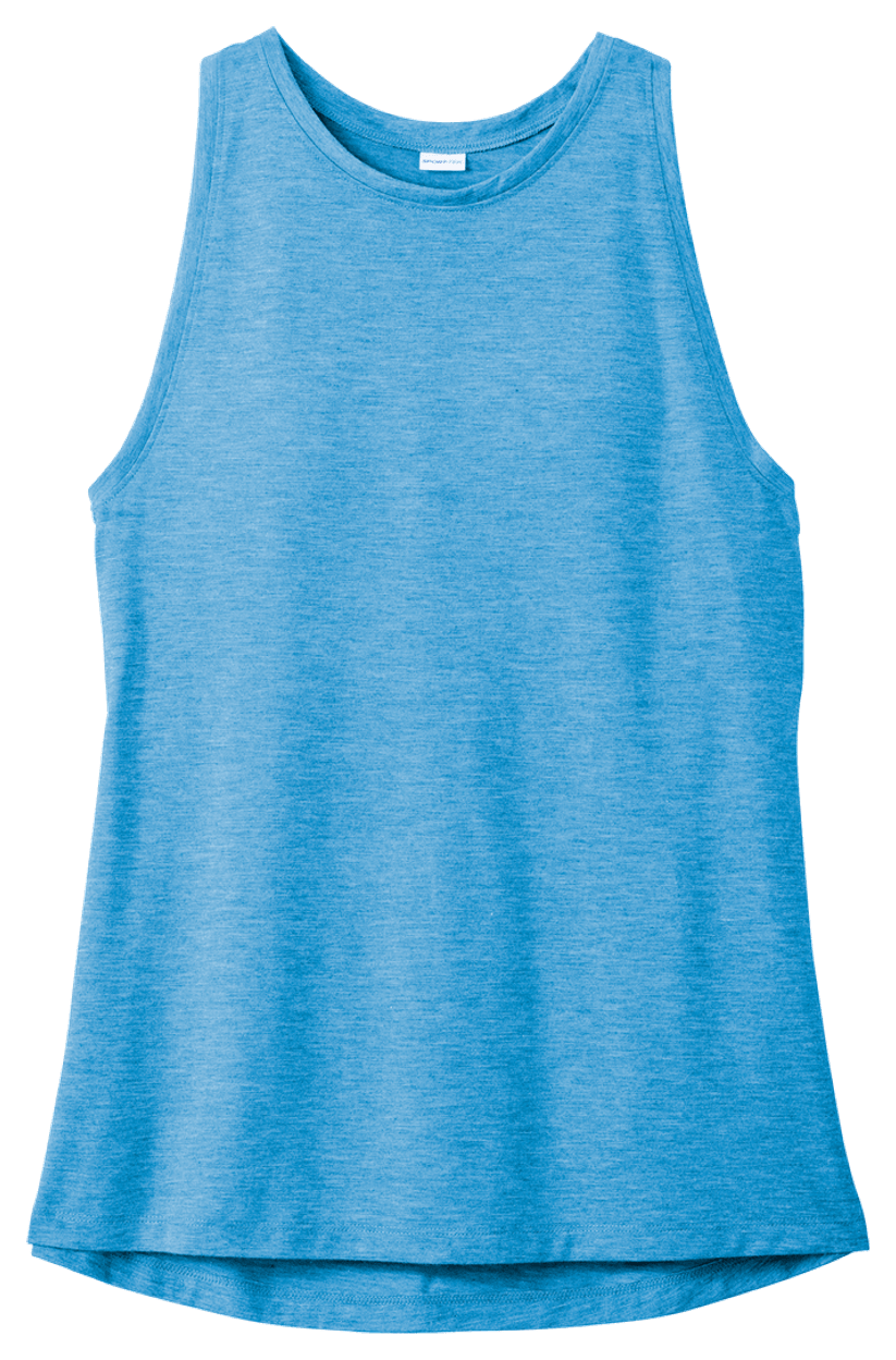 Sport-Tek Women's PosiCharge Tri-Blend Wicking Tank