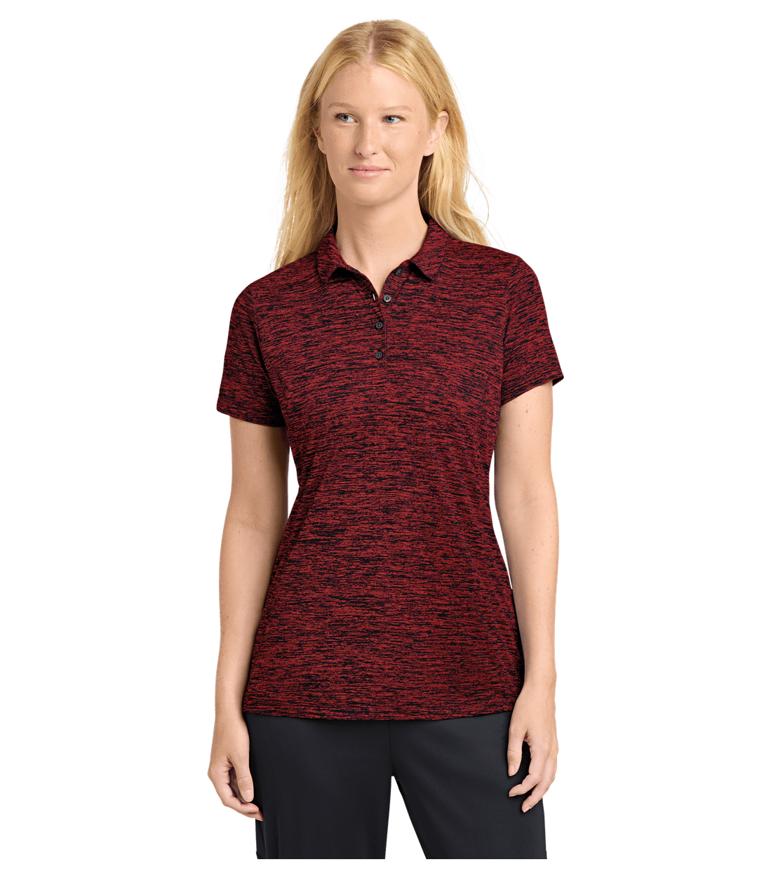 Sport-Tek Women's PosiCharge Electric Heather Polo