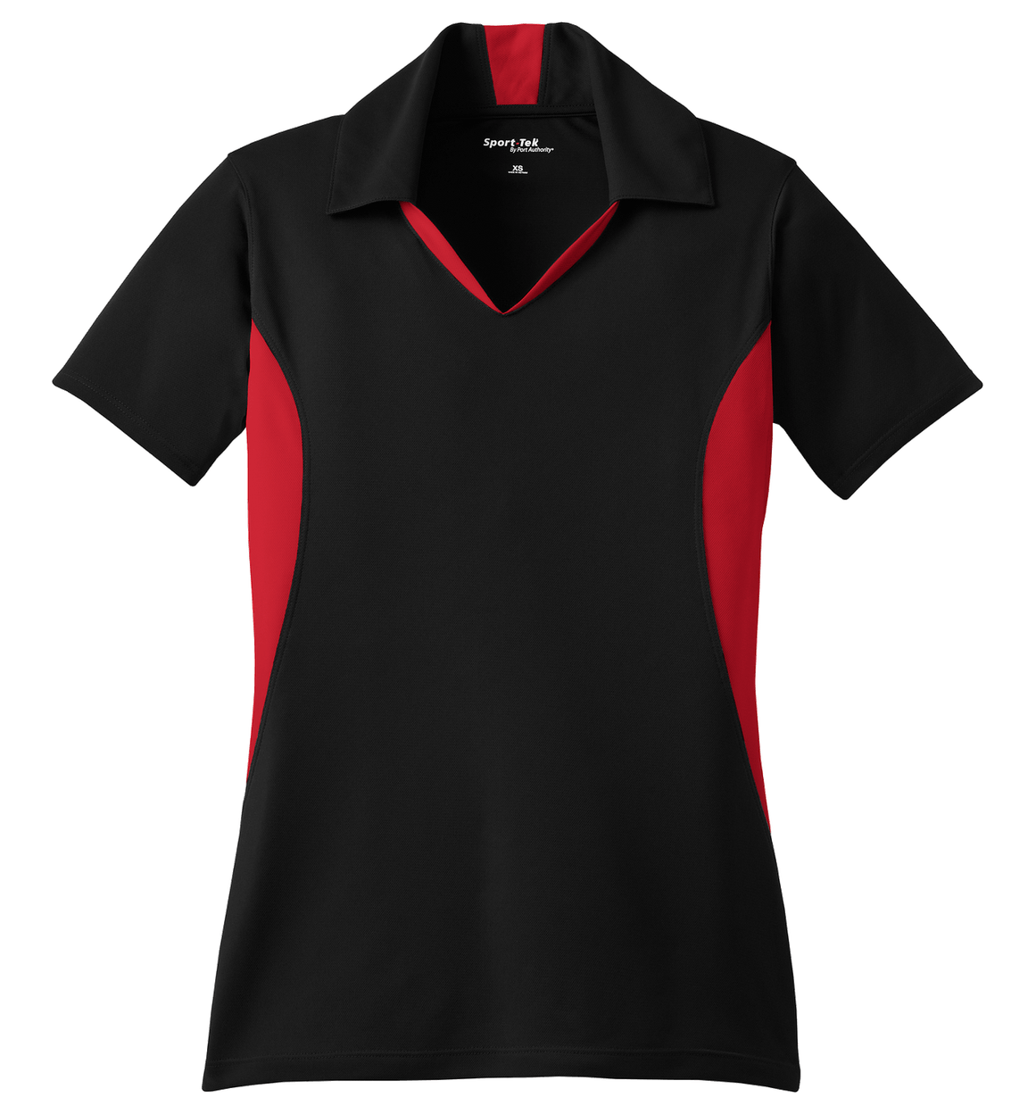 Sport-Tek Women's Side Blocked Micropique Sport-Wick Polo