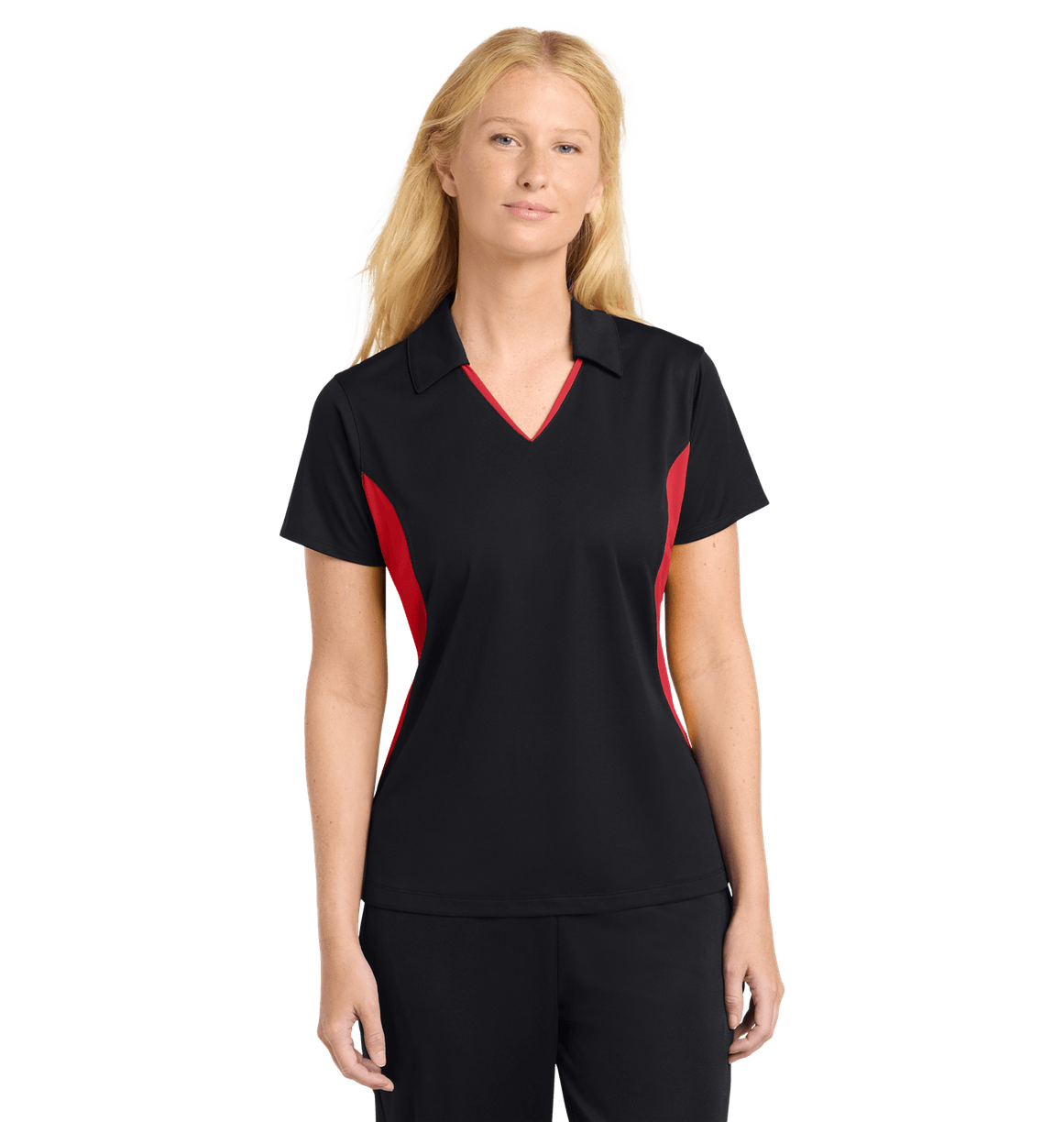 Black/ True Red