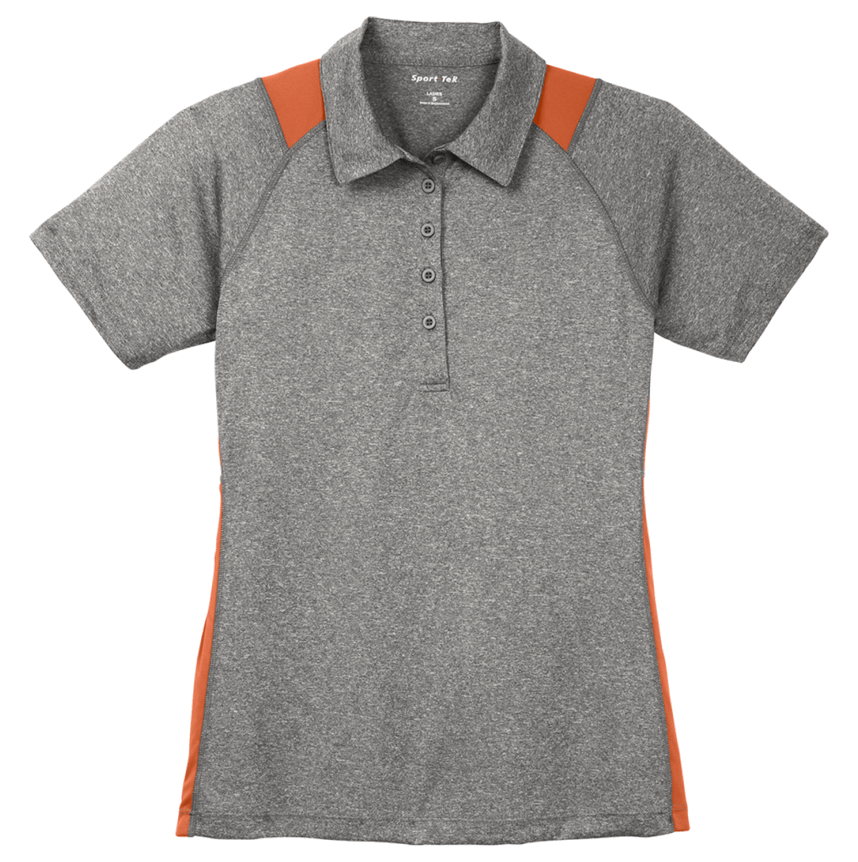 Sport-Tek Women's Heather Colorblock Contender Polo