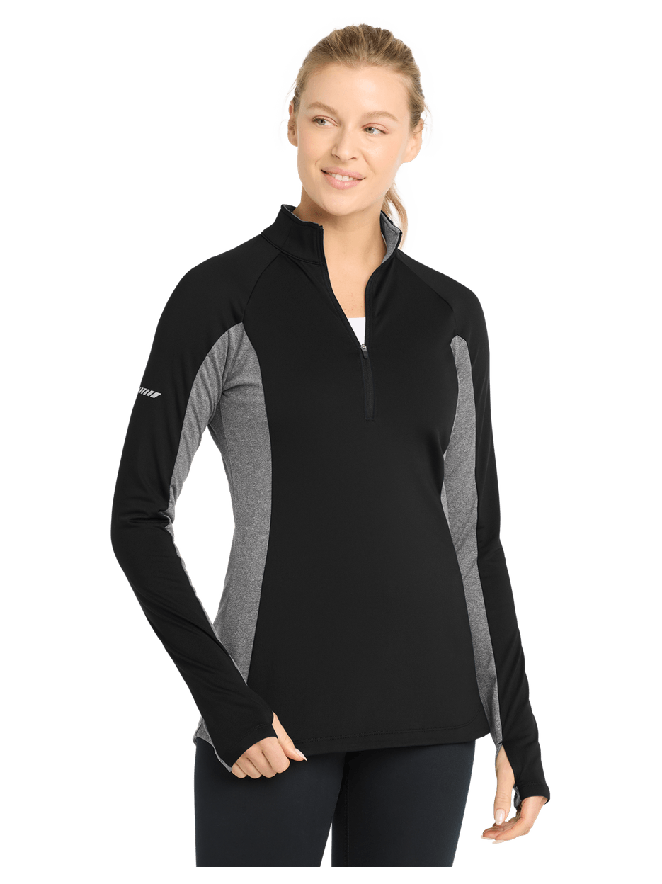 Black/ Charcoal Grey Heather