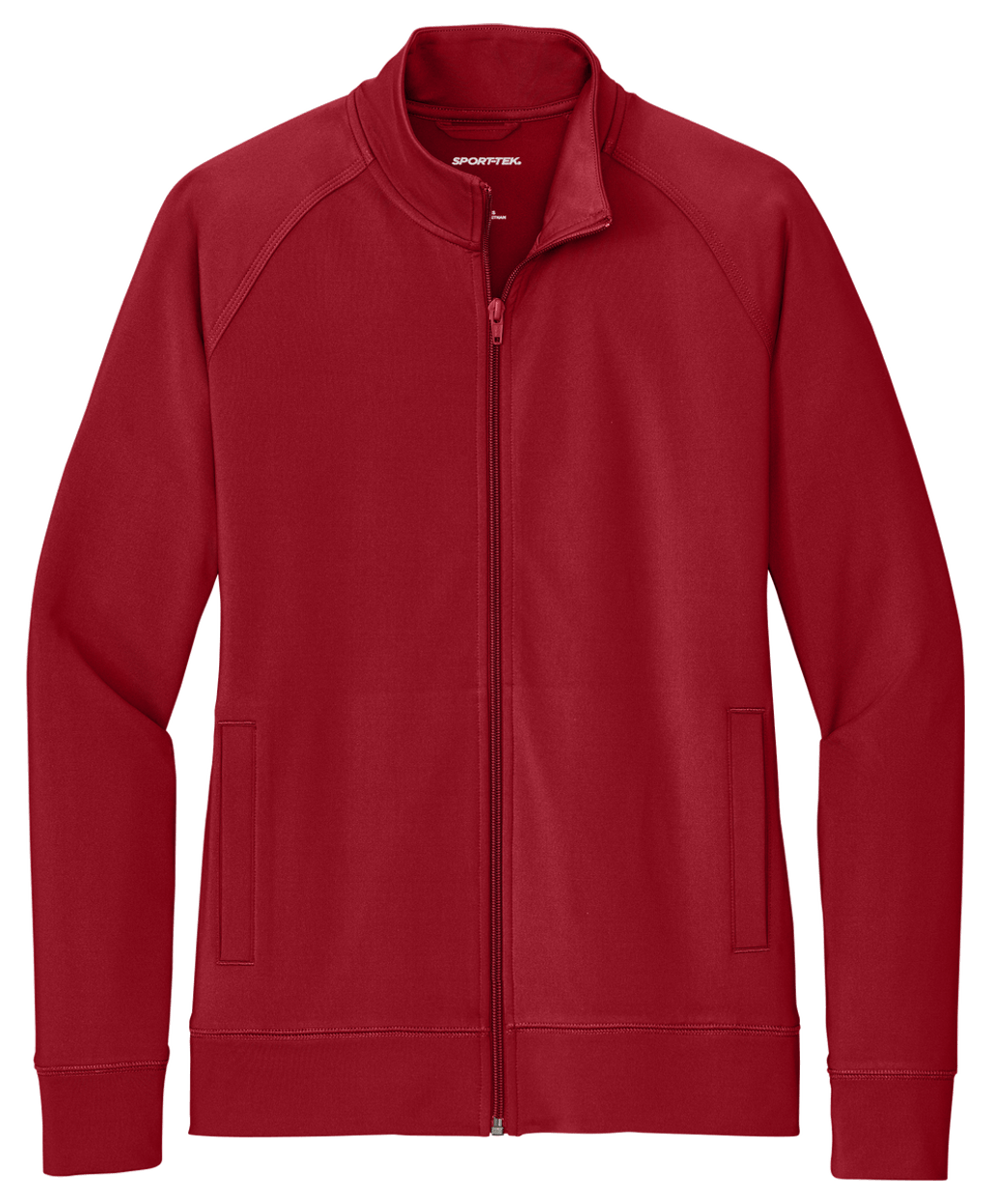 Sport-Tek Women's Sport-Wick Stretch Full-Zip Cadet Jacket