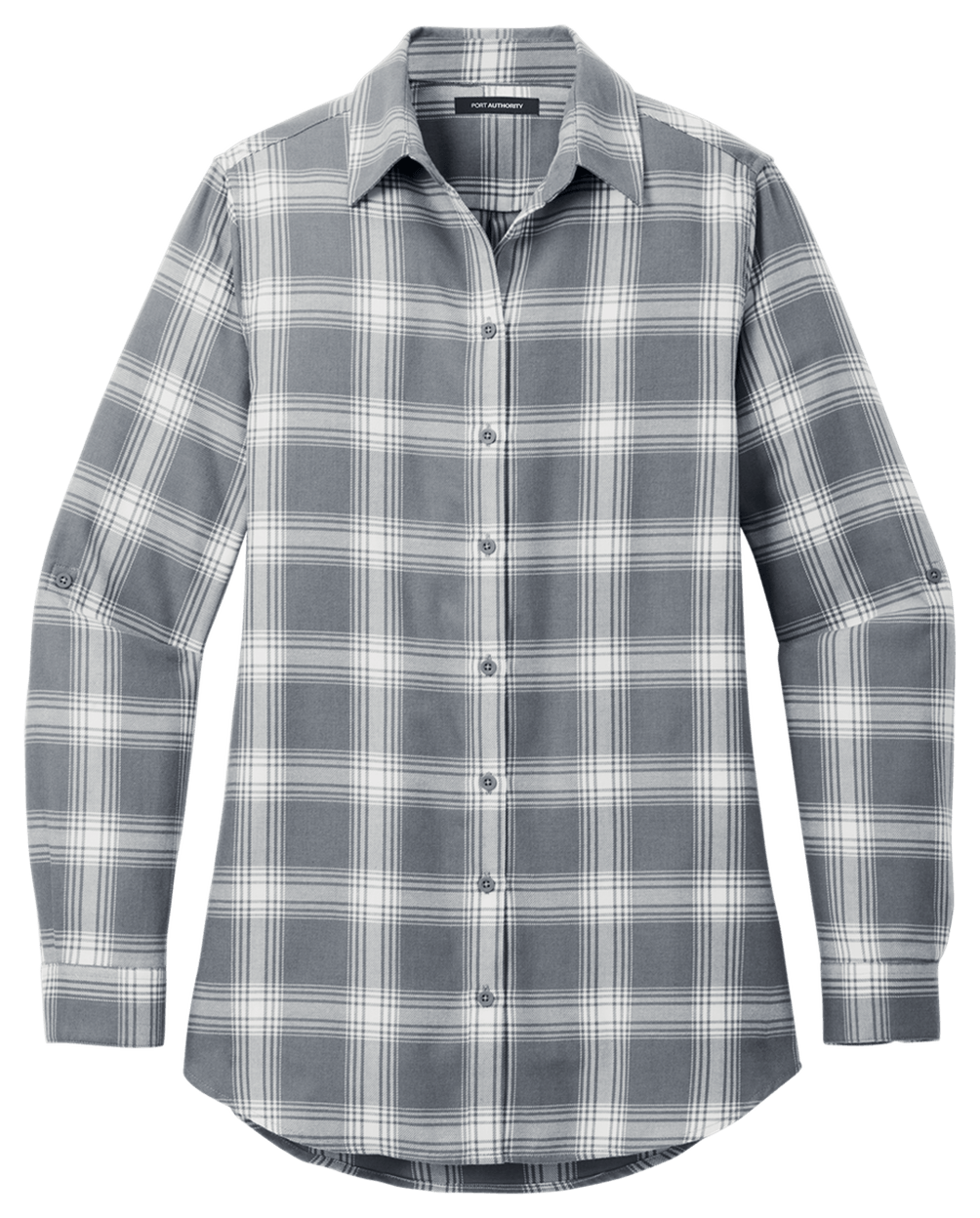 Grey/ Cream Open Plaid