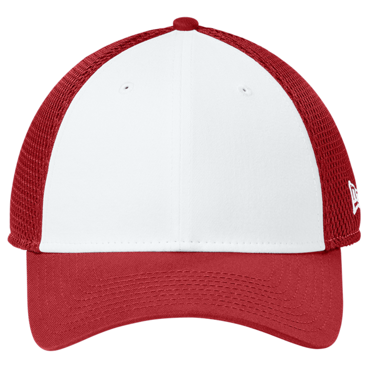 White/ Scarlet Red