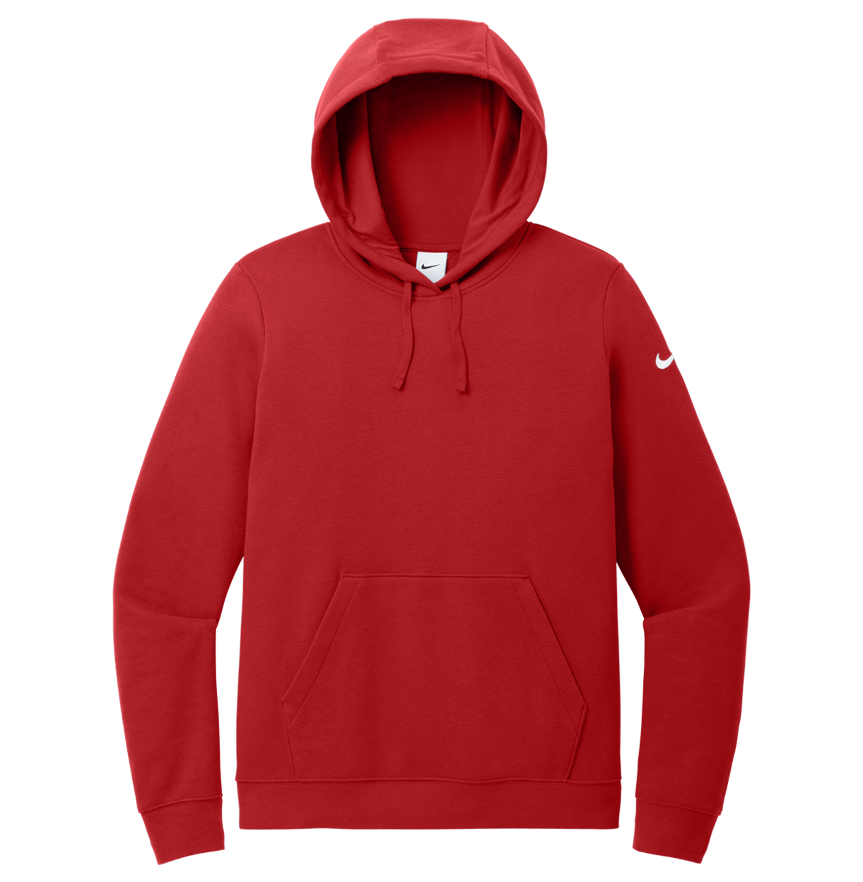 Nike Women's Club Fleece Sleeve Swoosh Pullover Hoodie