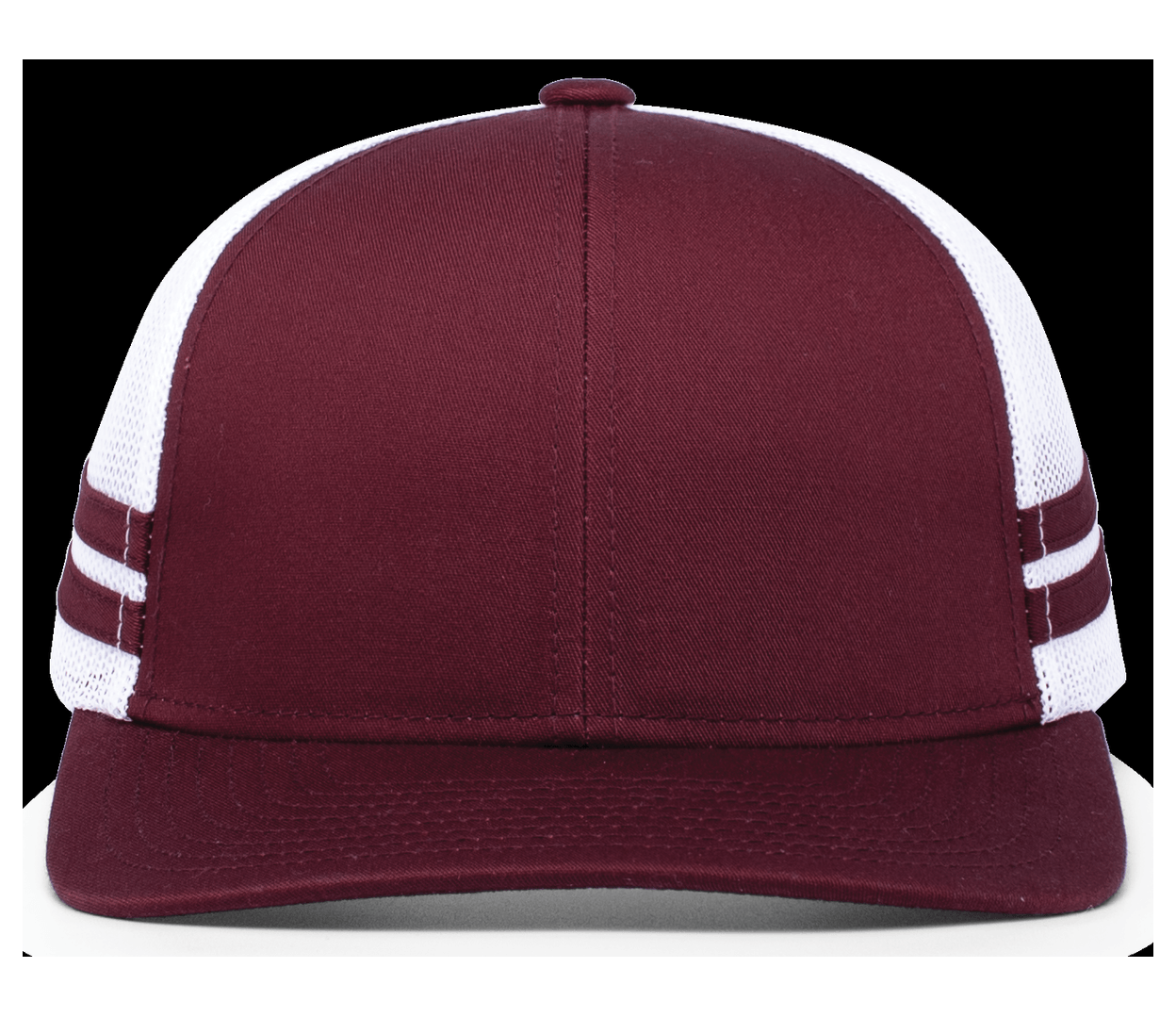 MAROON/WHITE/MAROON