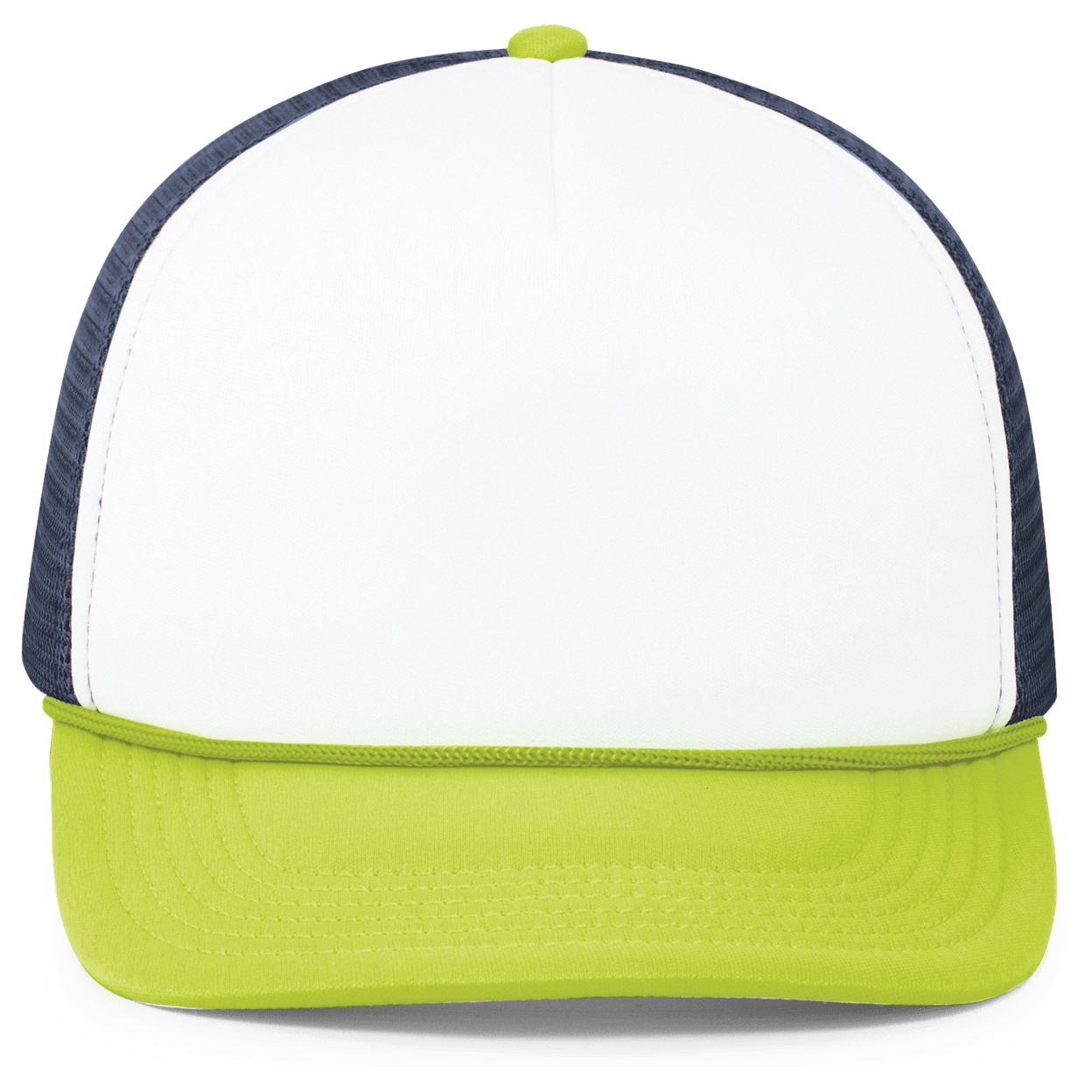 WHITE/NAVY/CHARTRUESE