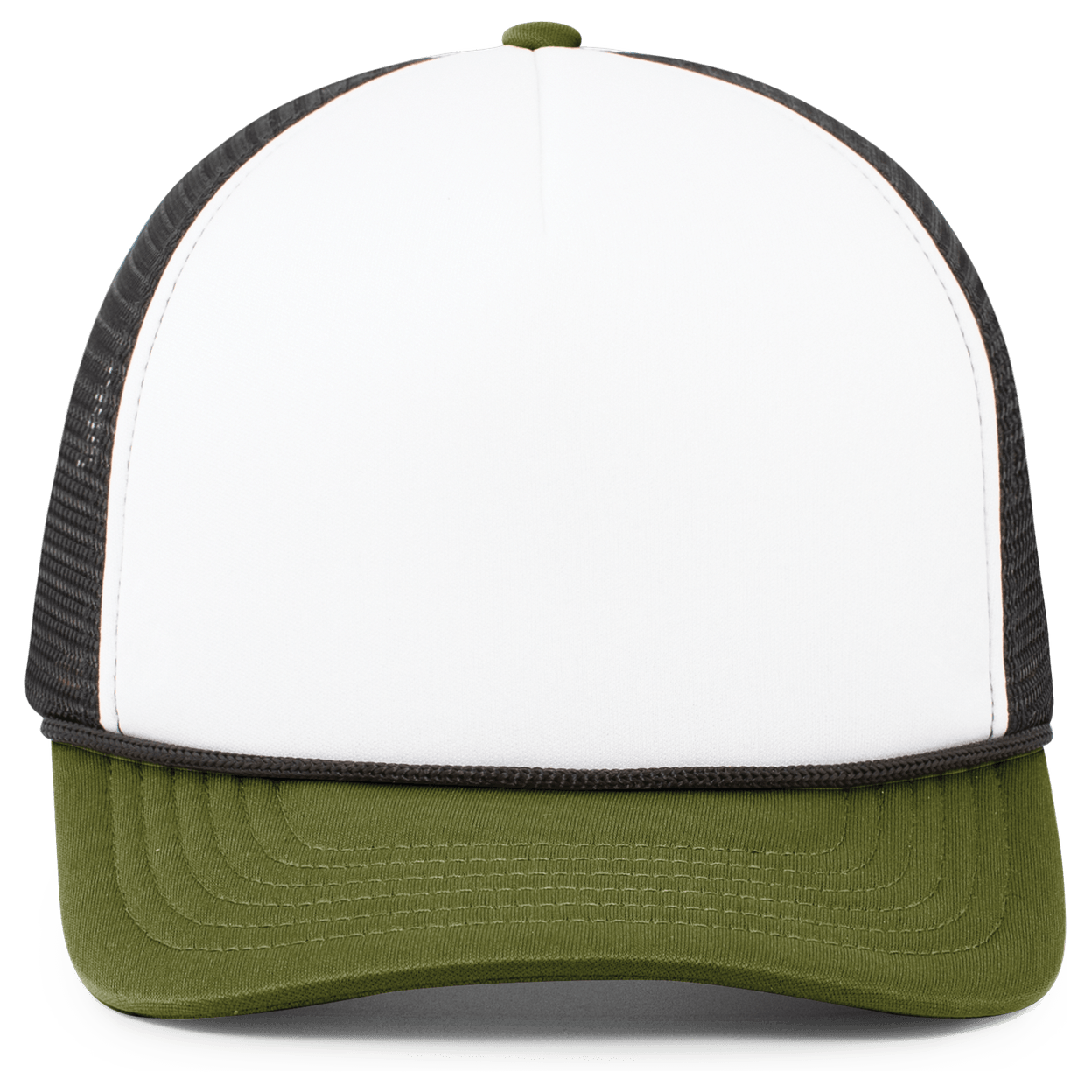 WHITE/BLACK/MOSS