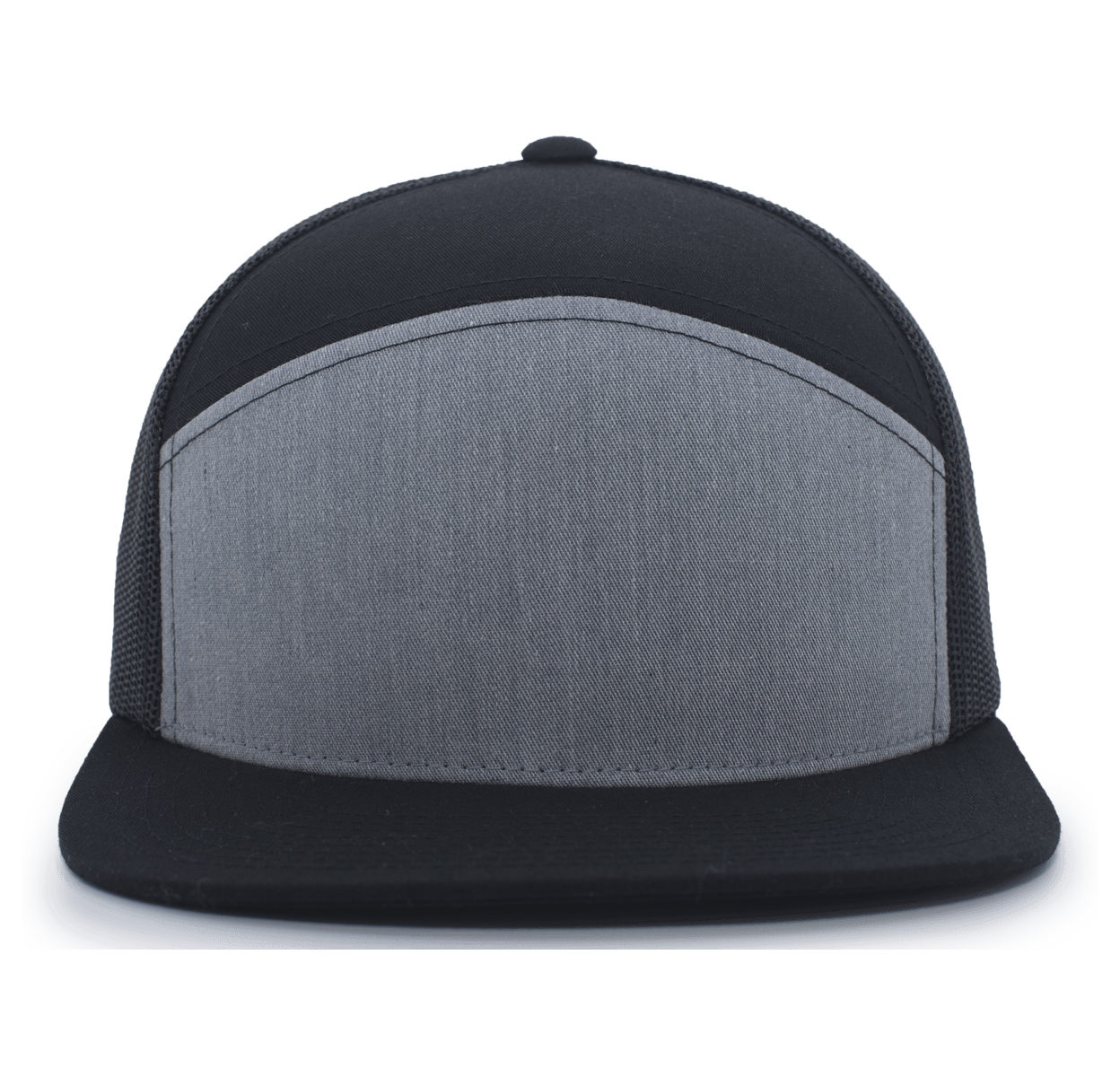 BLACK/HEATHER GRAY