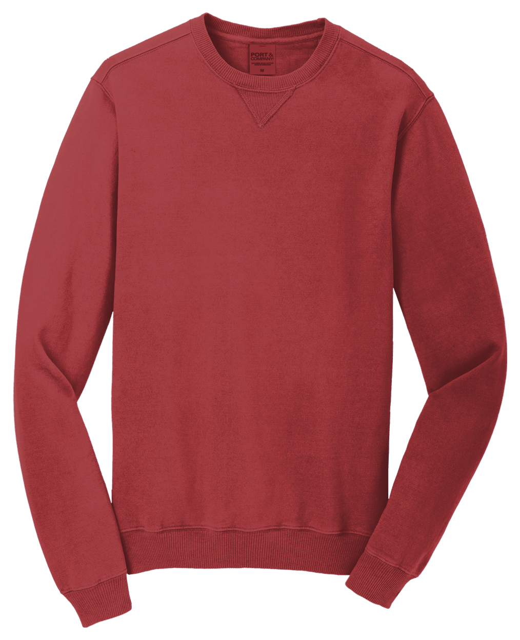 Port & Co Beach Wash Garment-Dyed Crewneck Sweatshirt