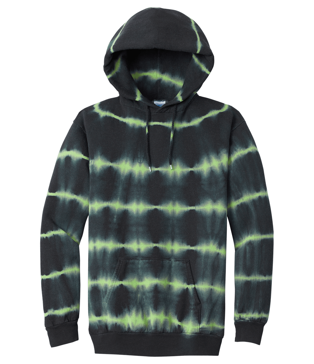 Port & Co Allover Stripe Tie-Dye Fleece