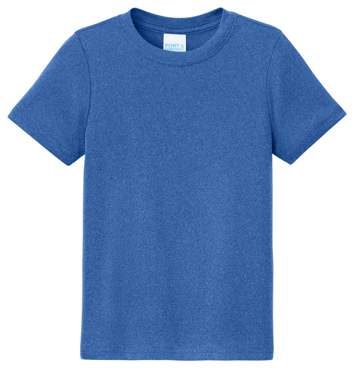 Port & Co Youth Heather Performance Tee