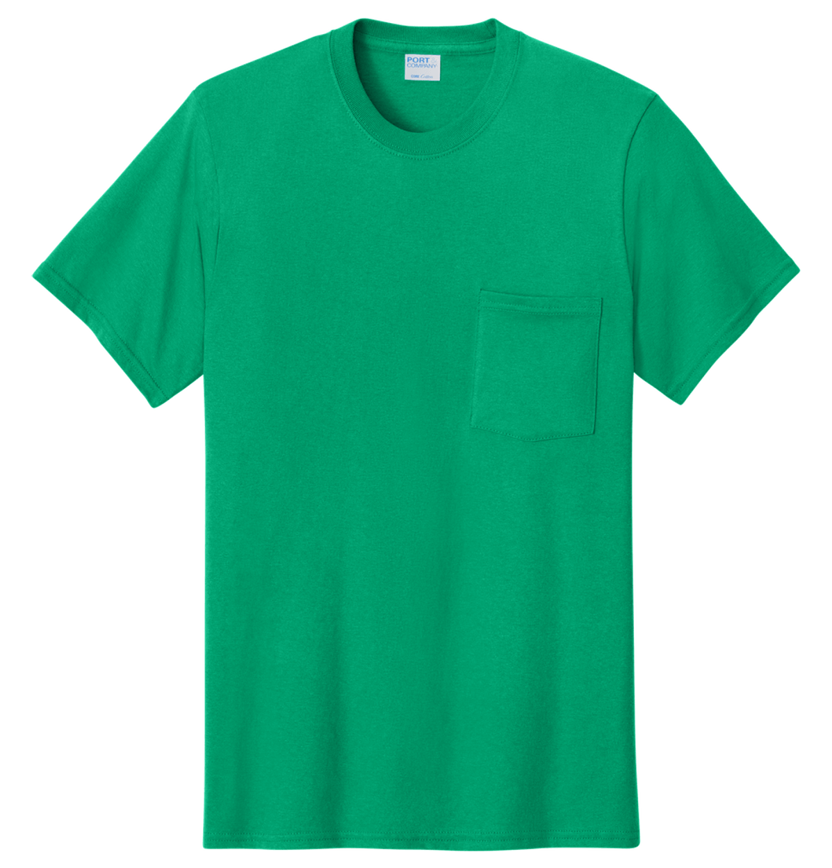 Port & Co Core Cotton Pocket Tee