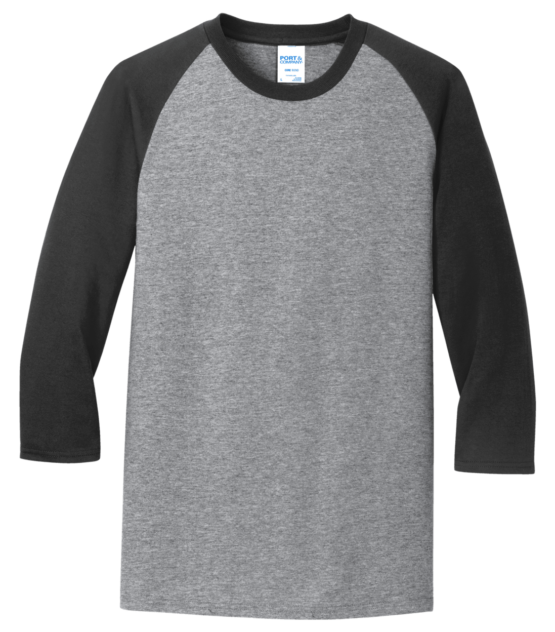 Athletic Heather/ Jet Black