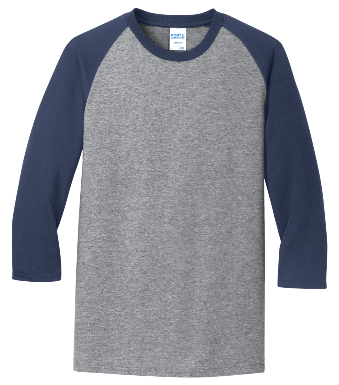 Athletic Heather/ Navy