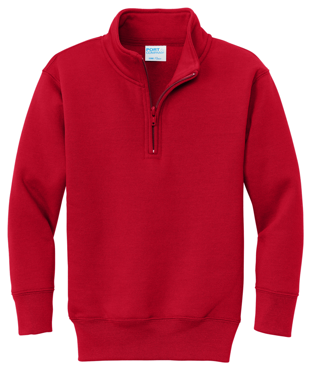Port & Co Youth Core Fleece 1/4-Zip Pullover Sweatshirt