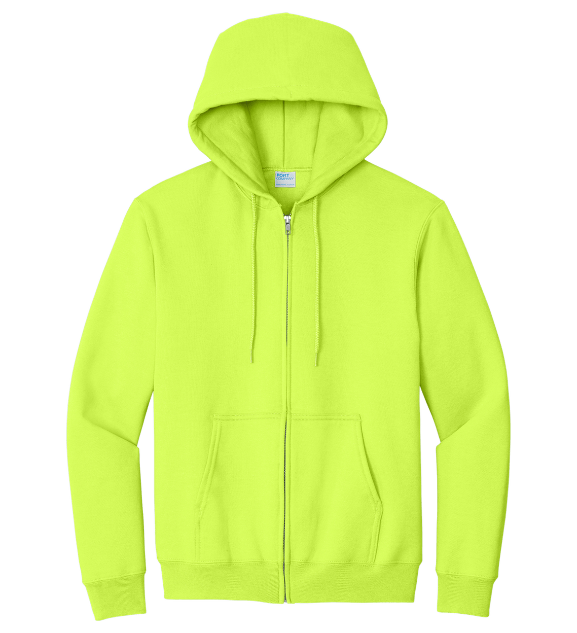 Port & Co Essential Fleece Full-Zip Hooded Sweatshirt