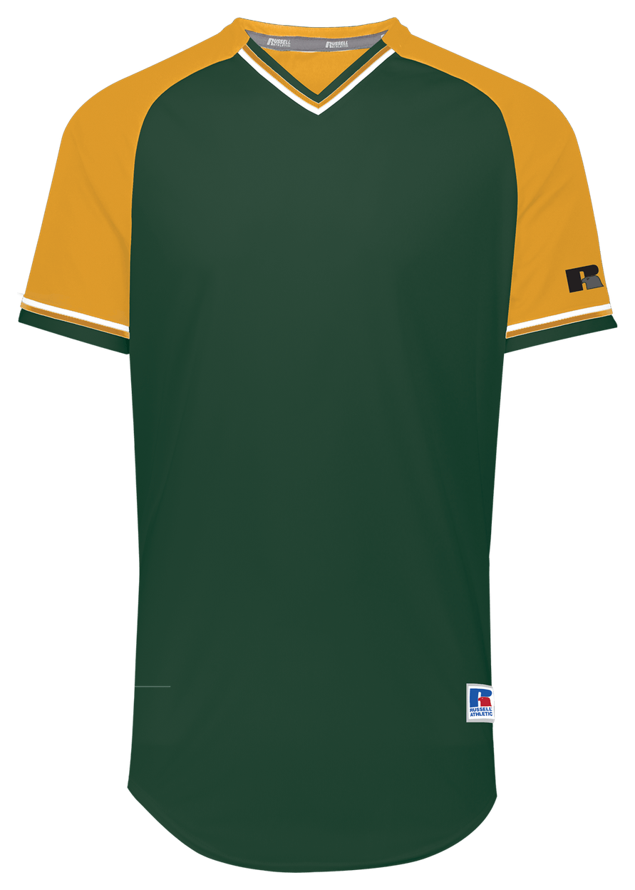 DARK GREEN/GOLD/WHITE